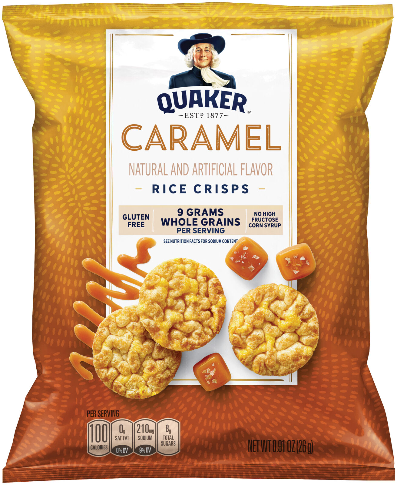 Quaker Rice Crisps, Variety Pack, 0.91 oz Bags, 30 Count....... - Fresh Stock Dated December 2025