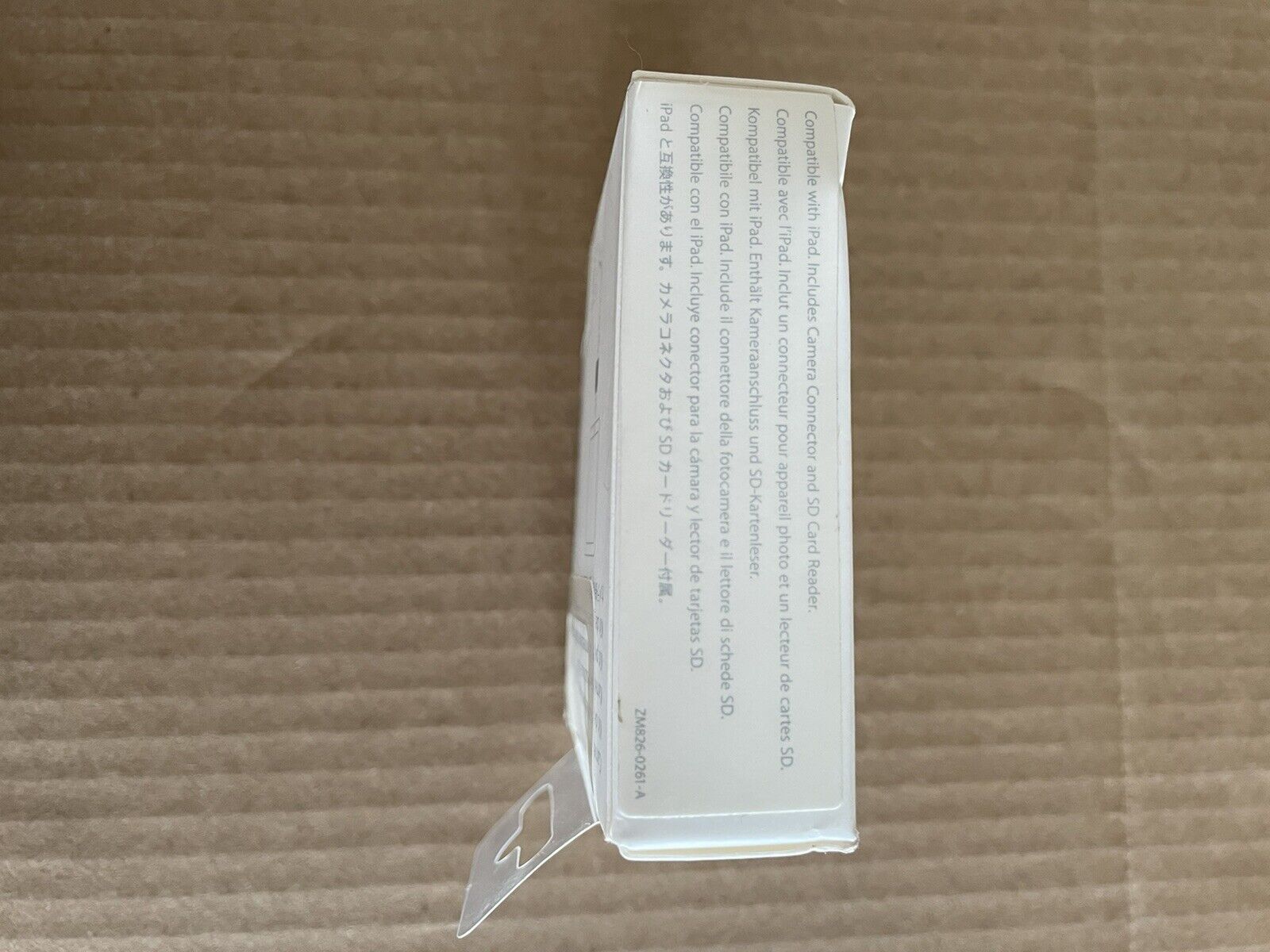 Apple iPad Camera Connection Kit MC531ZM/A, A1362, A1358 - Fresh Stock Dated February 2026