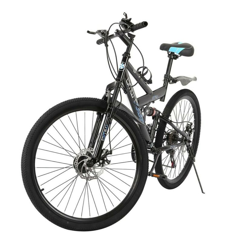 26in Carbon Steel Mountain Bike Shimanos21 Speed Bicycle Full Suspension MTB - Fresh Stock Dated February 2026