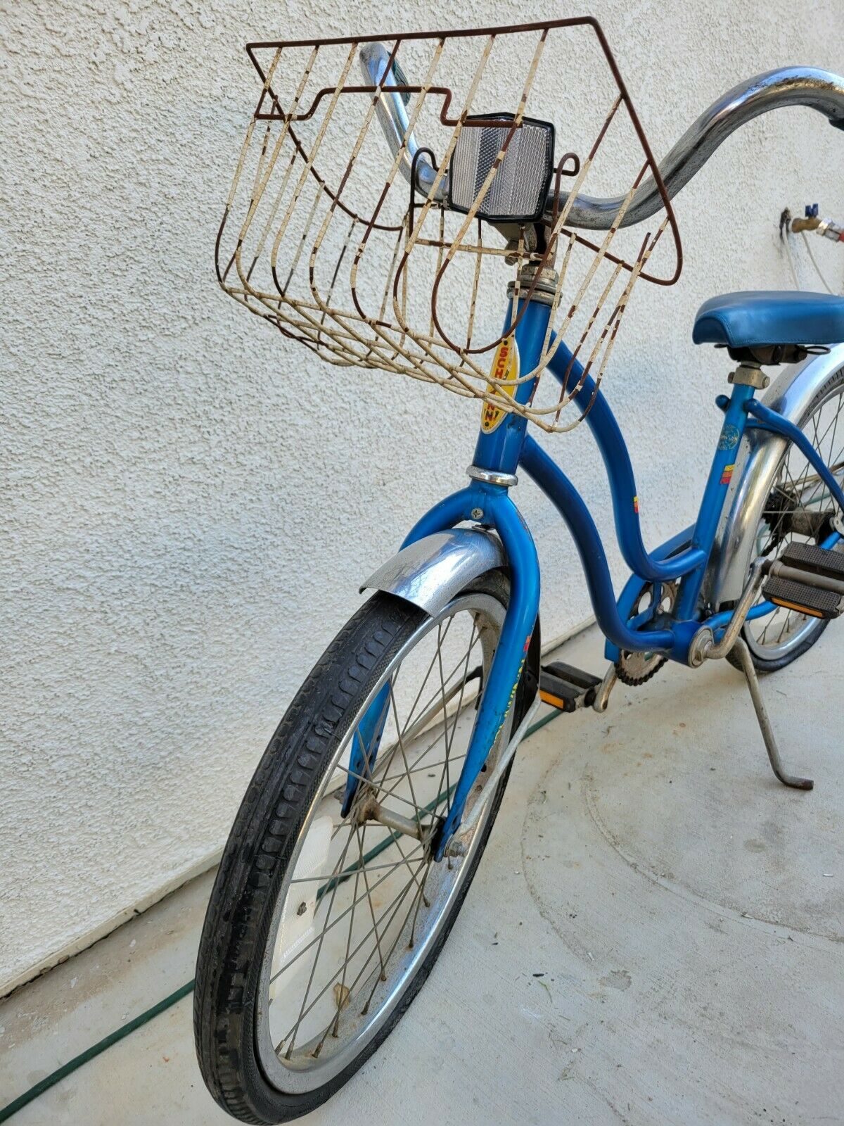 Vintage Schwinn Bantam Child's Bike, Blue, Chicago Built, All Original - Fresh Stock Dated February 2026