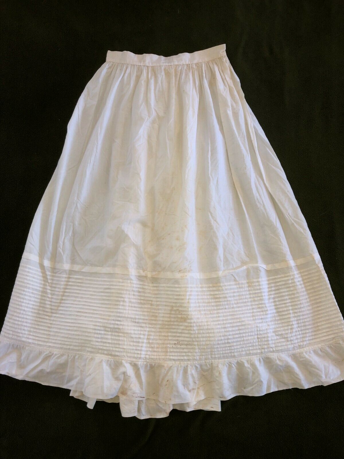 Antique Vintage Cotton Woman's Skirt Petticoat - Fresh Stock Dated February 2026