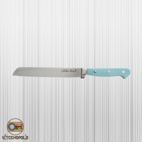 Kitchen Knife Set 14 Pieces Cutlery Block Durable Stainless Steel Gift Turquoise - Fresh Stock Dated December 2025