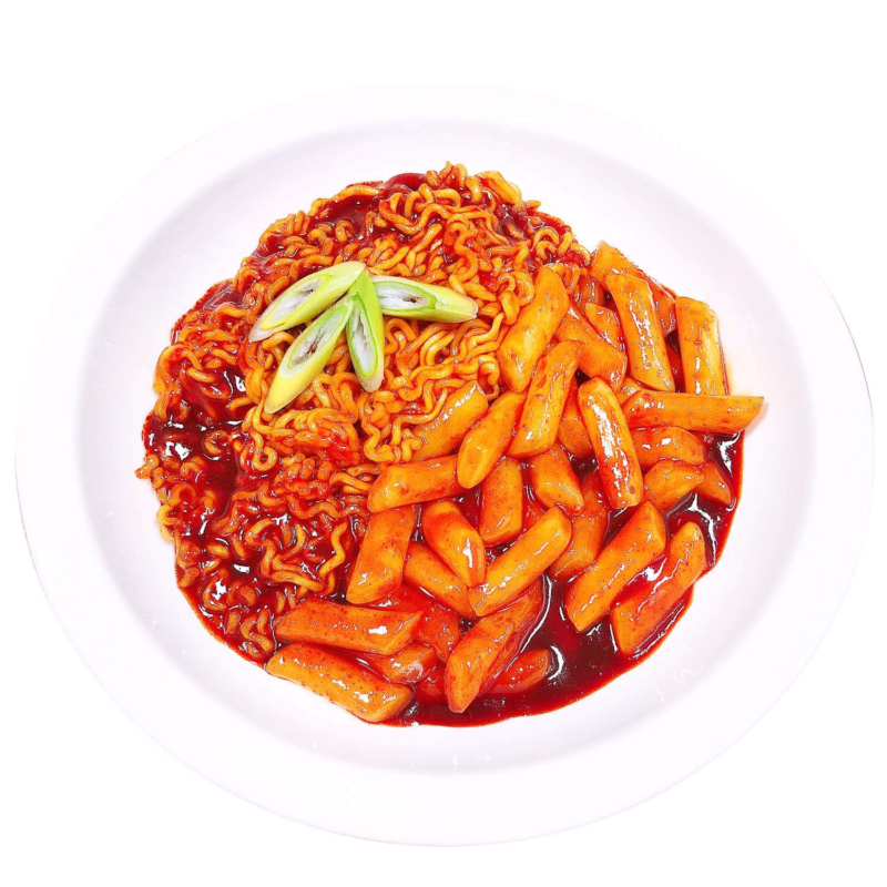 Yopokki Sweet Spicy Rabokki With 4 Yopokki Chopsticks (2 pack) Ramen Noddle rice - Fresh Stock Dated December 2025