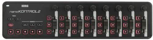 KORG Classic USB MIDI Controller nanoKONTROL2 BK Black Music Production DTM Com - Fresh Stock Dated February 2026