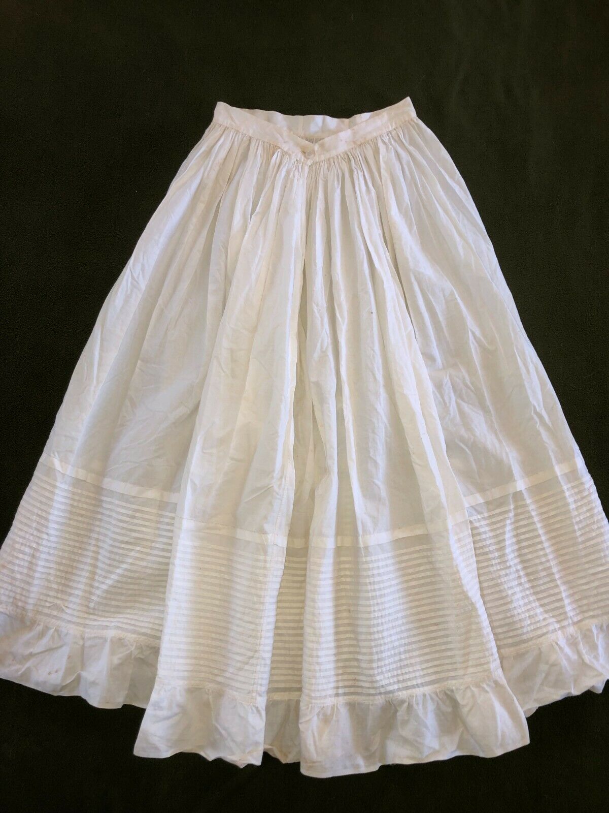 Antique Vintage Cotton Woman's Skirt Petticoat - Fresh Stock Dated February 2026