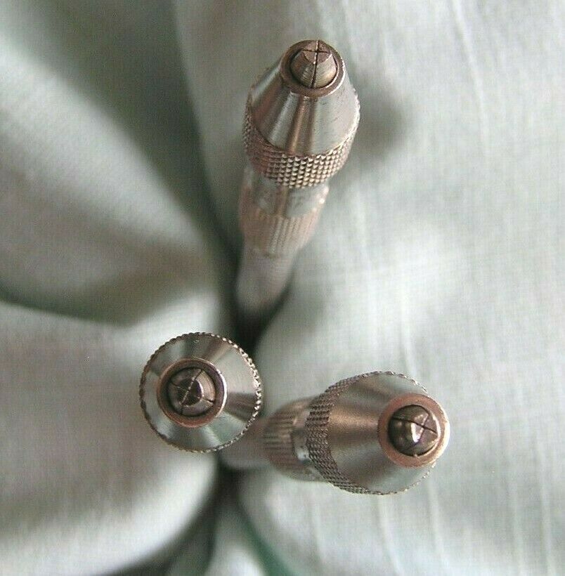 L.S. STARRETT CO. WATCHMAKER/JEWELRY REPAIR TOOLS - 3 PIN VICES - Fresh Stock Dated December 2025