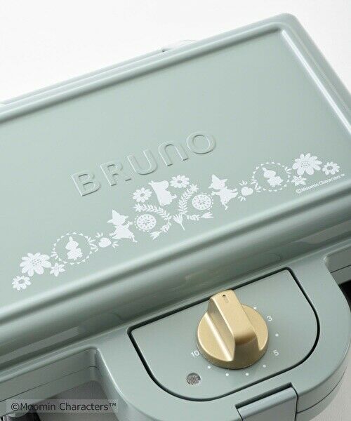 BRUNO MOOMIN Hot Sand Maker Double BOE051-BGR NEW Japan AC 100V - Fresh Stock Dated December 2025