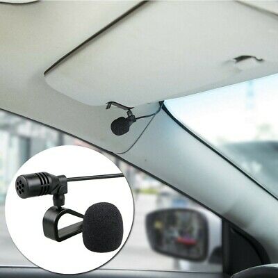 Mini Pocket 3.5mm Car Stereo External Microphone For Enabled Audio GPS DVD Radio - Fresh Stock Dated February 2026