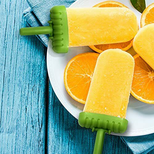Popsicle Molds with Sticks Ice Pop Maker | 6 Pieces BPA Free w/ Silicone Funn... - Fresh Stock Dated February 2026