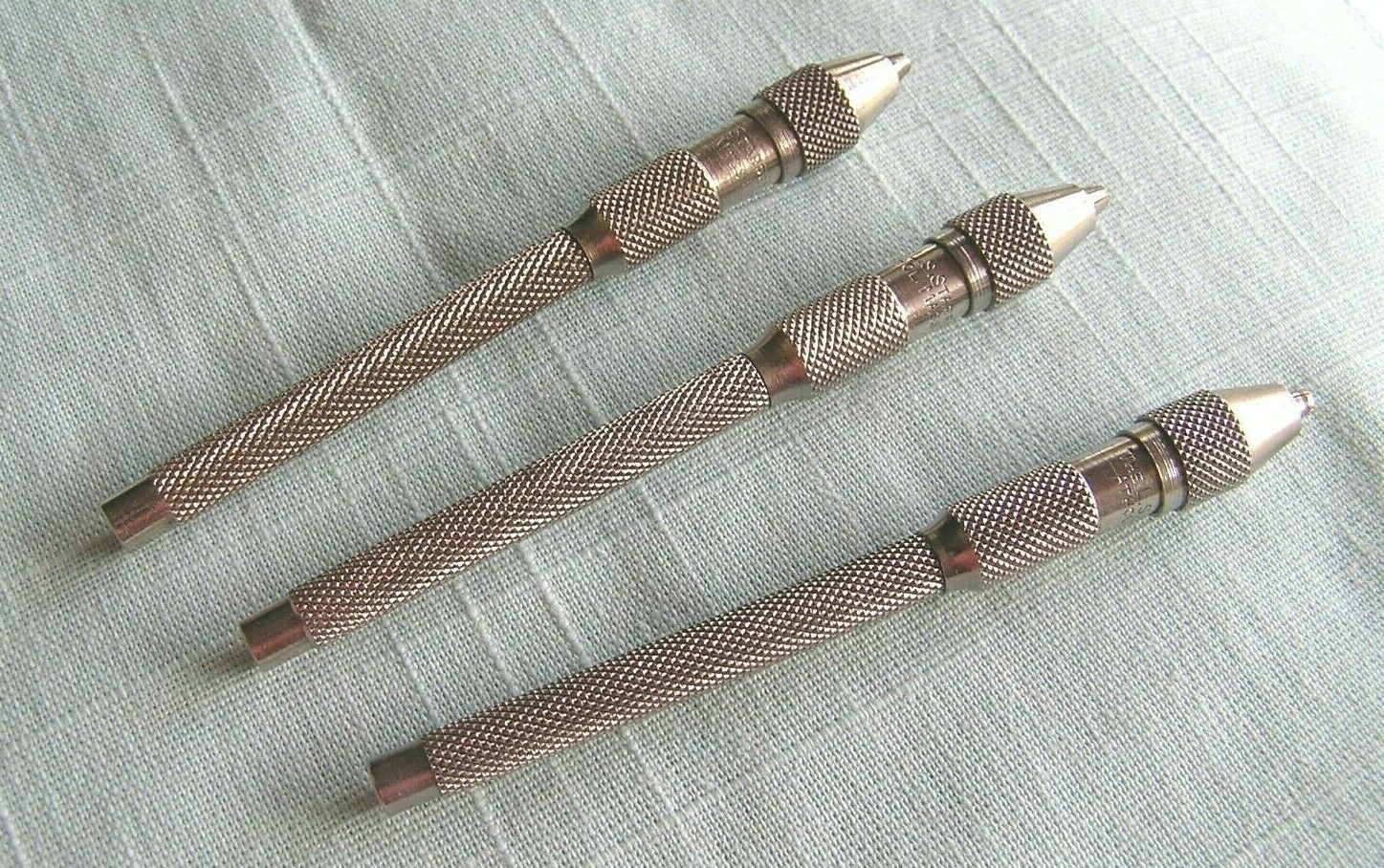 L.S. STARRETT CO. WATCHMAKER/JEWELRY REPAIR TOOLS - 3 PIN VICES - Fresh Stock Dated December 2025