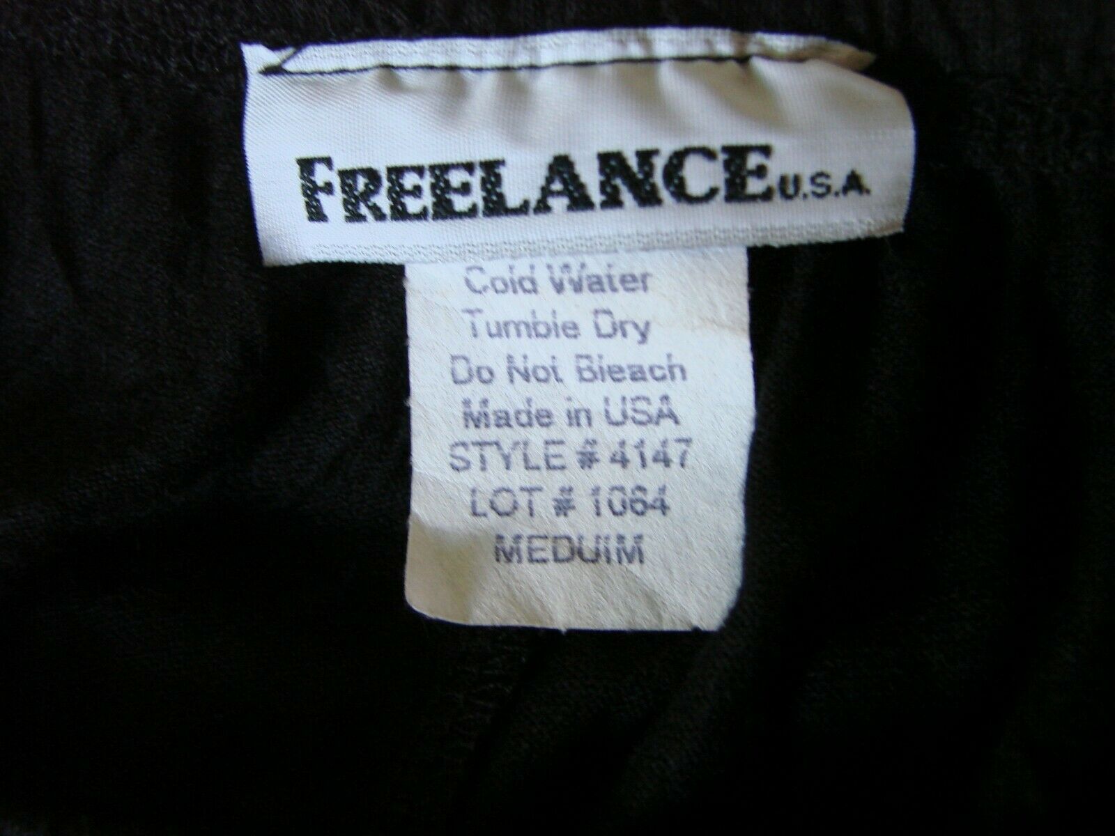 +VINTAGE KNEE LENGTH BLACK BOHO/HIPPPIE SKIRT - Fresh Stock Dated February 2026