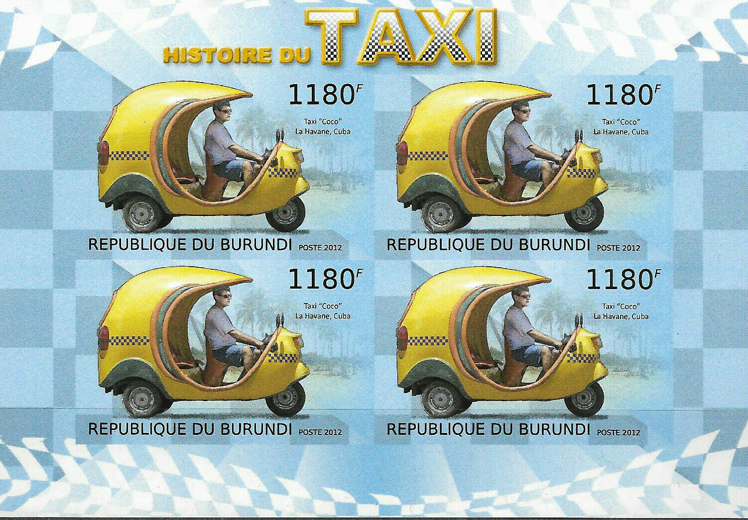 BURUNDI - 2012 MNH 