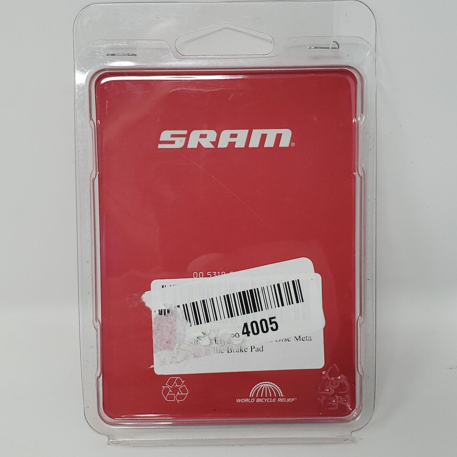 1 Pack SRAM Disc Brake Replacement Pads HRD/ Level ULT / Level TLM - Fresh Stock Dated February 2026