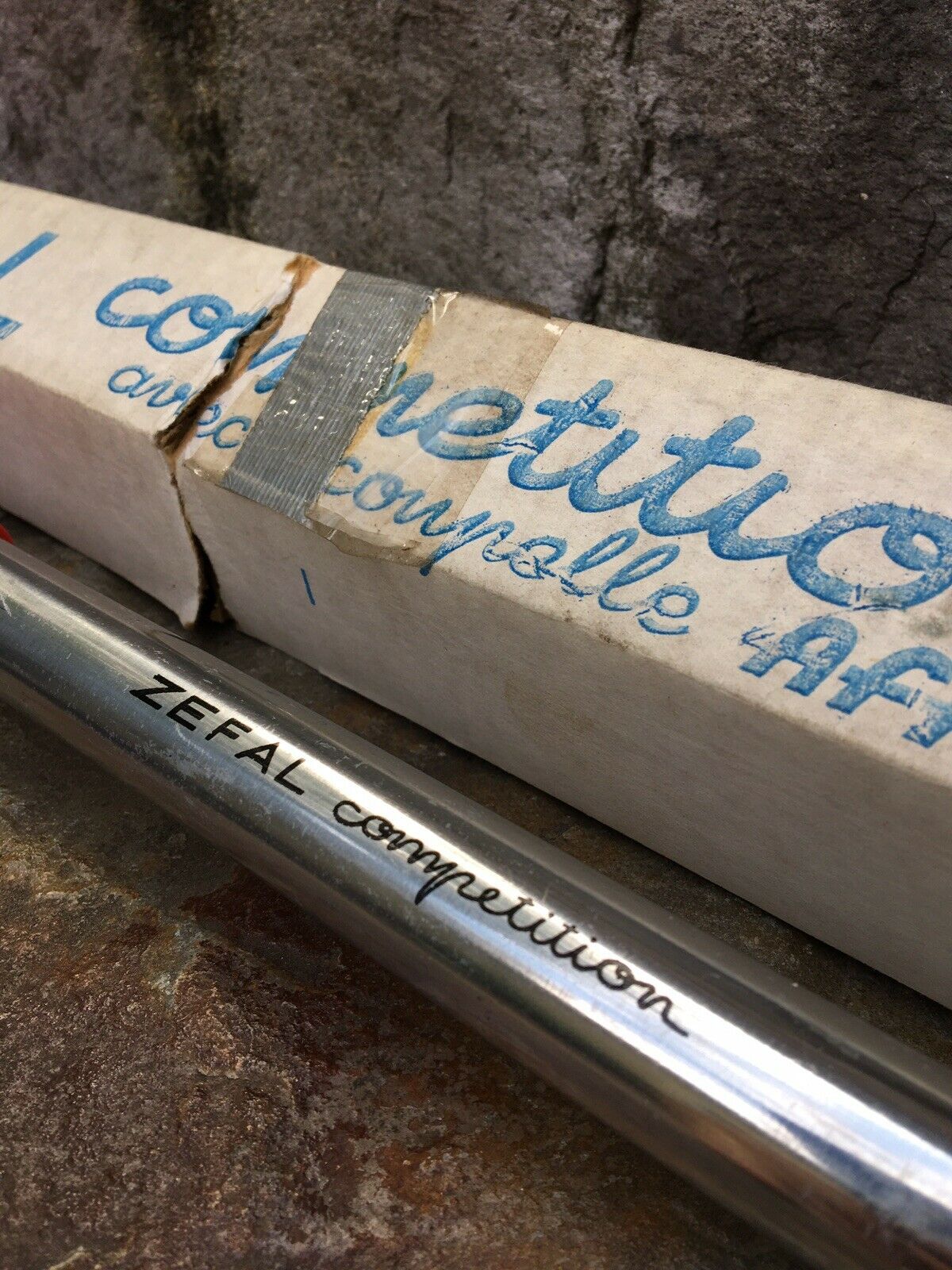 Vintage ZEFAL AFA “Competition” #921 Frame Pump, fits Presta Valve.  W/mount - Fresh Stock Dated December 2025