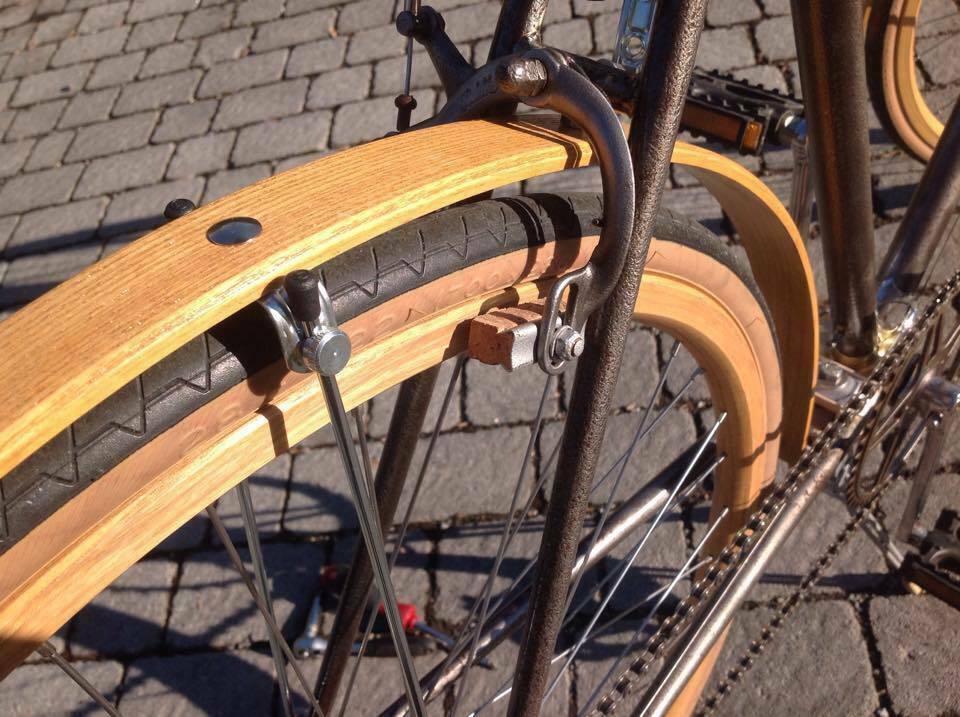 CB ITALIA pair (n.°2) BRAKE CORK PADS 40mm. - Fresh Stock Dated December 2025