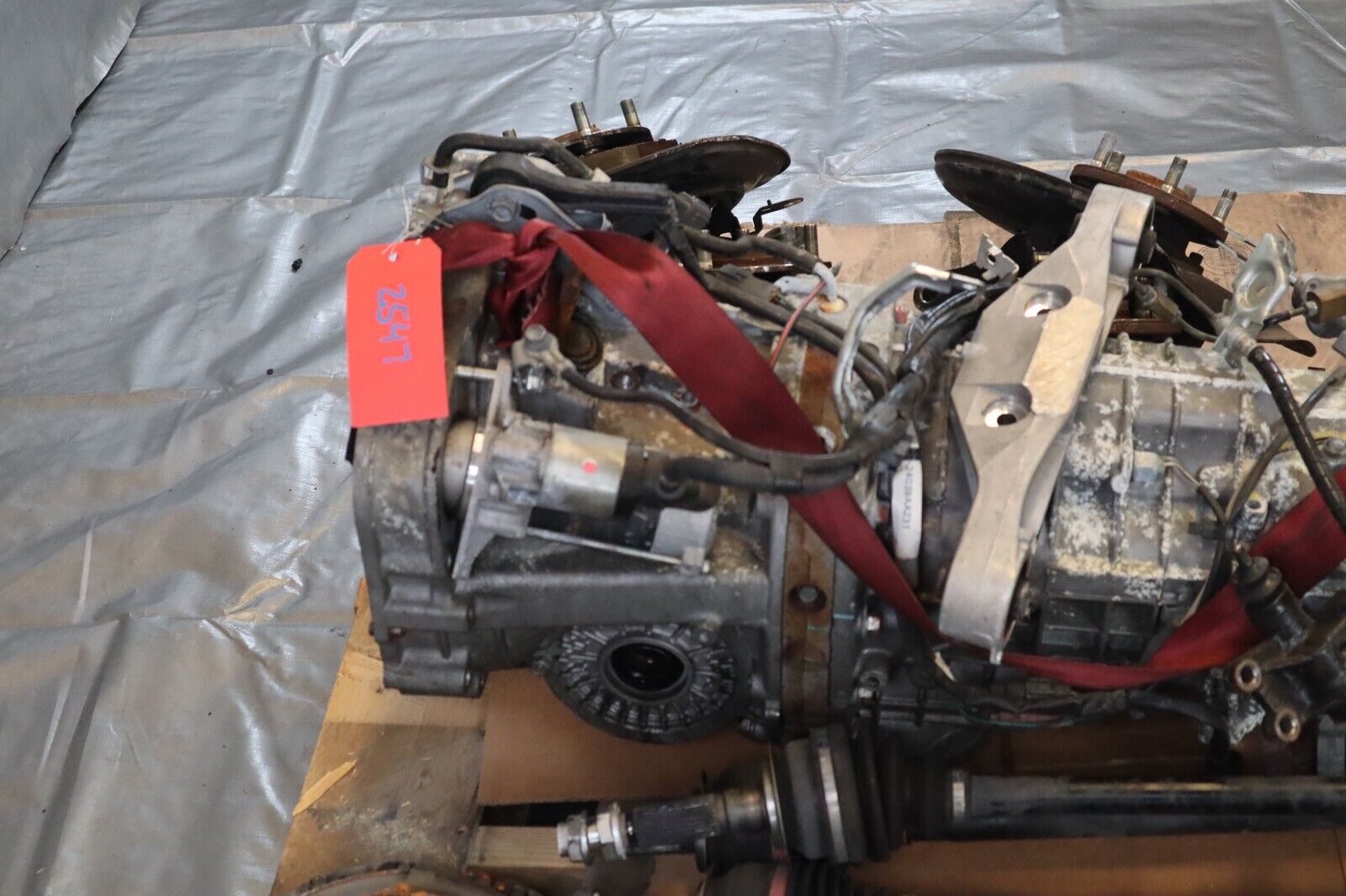 2019 SUBARU WRX STI SEDAN OEM 6SPD MANUAL TRANSMISSION SWAP TY856W6AB #2547 - Fresh Stock Dated February 2026