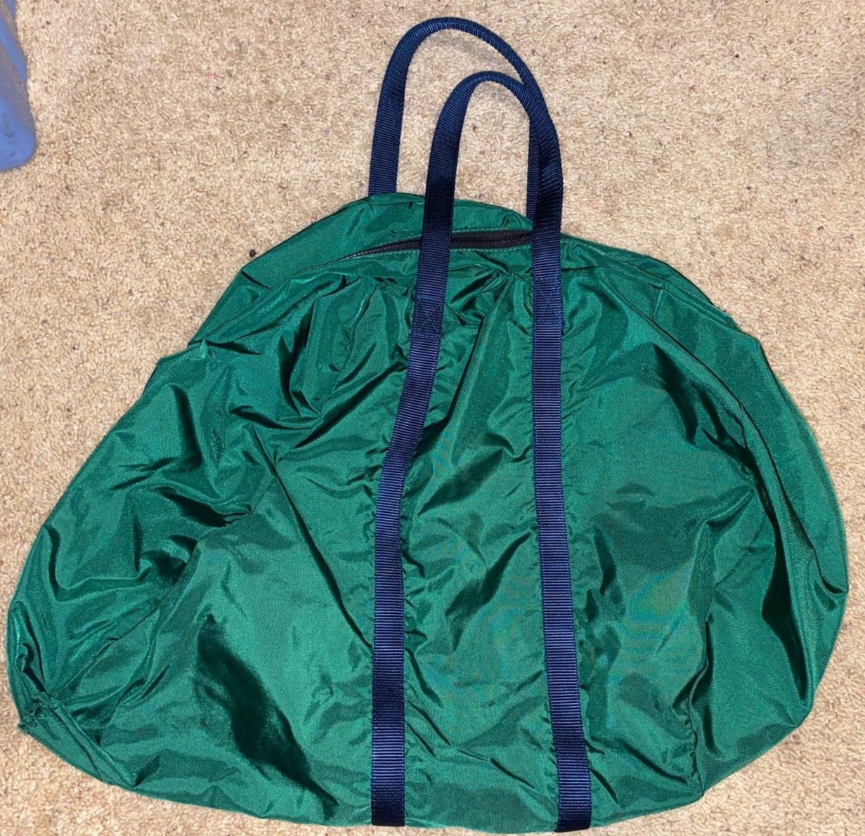 GREEN NYLON DOVER ENGLISH SADDLE BAG CARRIER - Fresh Stock Dated December 2025