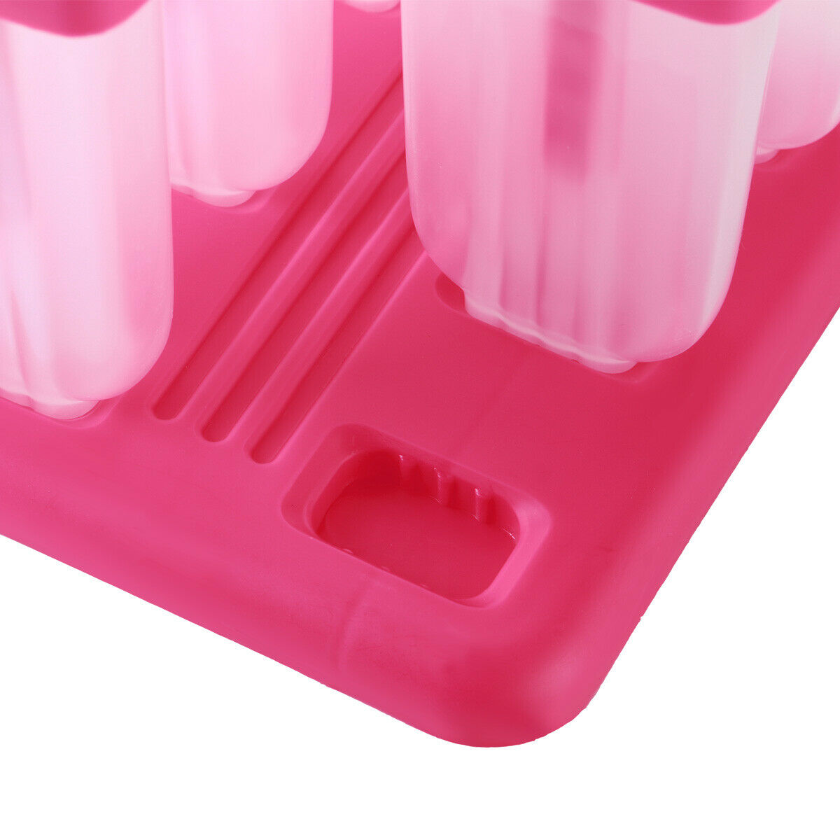 Kitchen Pop Popsicle Mold Maker Lolly Tray Pan DIY Frozen Ice Cream Mould New - Fresh Stock Dated December 2025