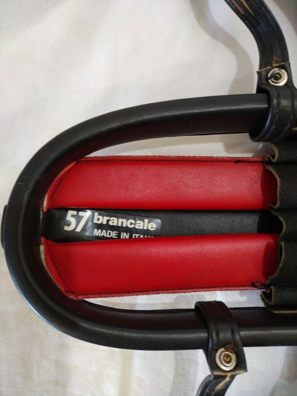 Vintage Brancale Safety Road bike Helmet Leather Nos - Fresh Stock Dated December 2025