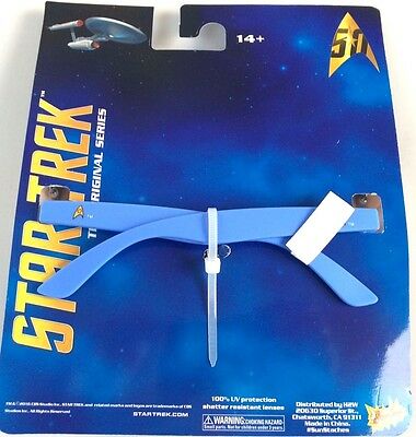 Funny STAR TREK SPOCK SUNGLASSES TV Series Cartoon Hair Mask Adult Joke Gag Ear - Fresh Stock Dated February 2026