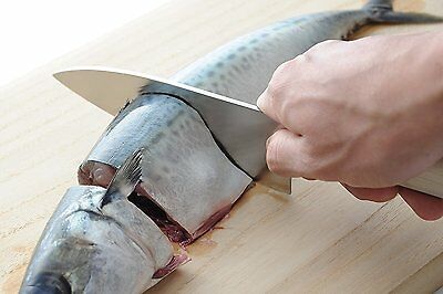 Japanese Arnest Deba Kitchen Knife 160mm Sushi Sashimi Made in JAPAN A-12833 - Fresh Stock Dated December 2025