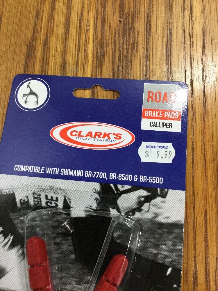 Clark Shimano Road Brake Pads Dura Ace Ultegra 105 9 Speed Cp202(5720) - Fresh Stock Dated February 2026