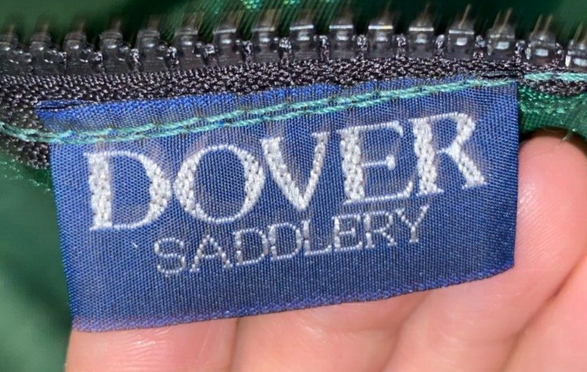 GREEN NYLON DOVER ENGLISH SADDLE BAG CARRIER - Fresh Stock Dated December 2025