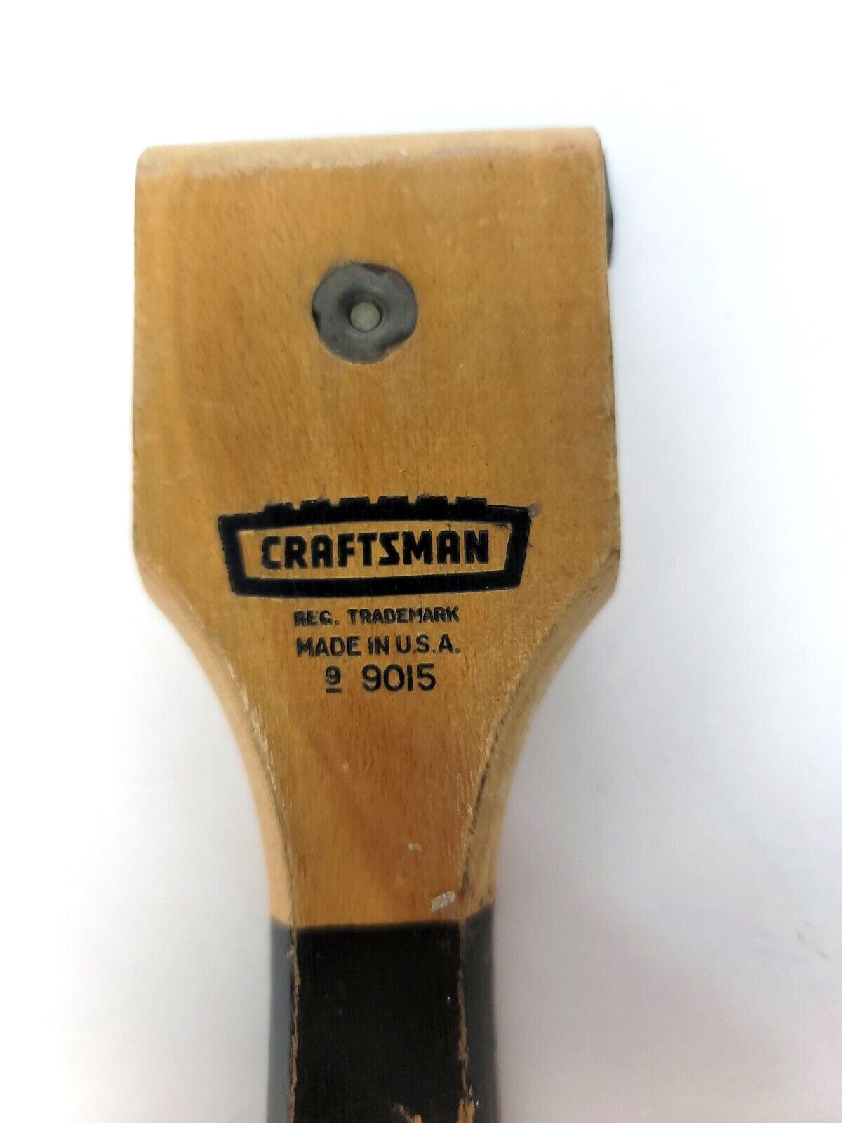Vintage Craftsman Scraper #9015 - 8.25 inch - wood handle - Fresh Stock Dated February 2026