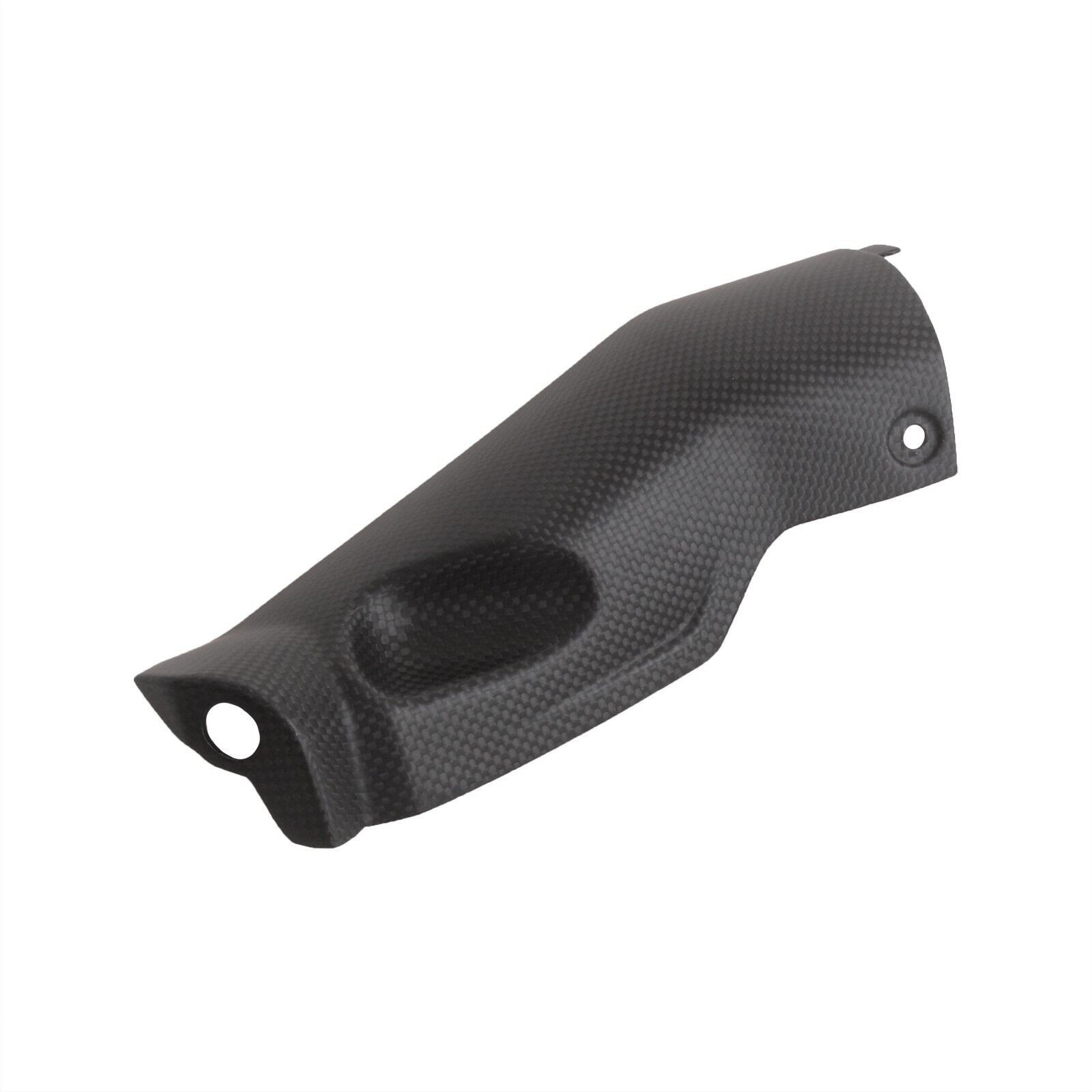For Ducati DesertX 22+ 100% Carbon Fiber Exaust Pipe Cover Heat Shield Matte - Fresh Stock Dated February 2026