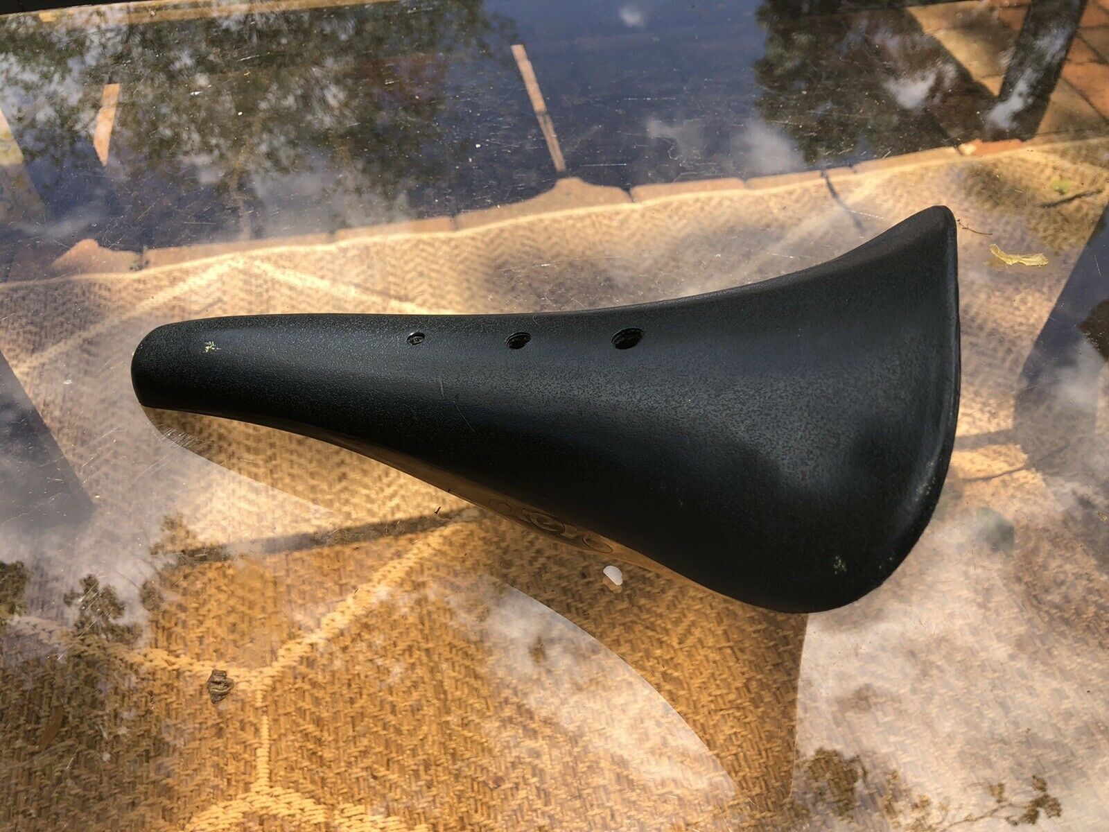 VINTAGE BLACK FUAN AERO SADDLE SEAT OLD SCHOOL BMX DIAMOND BACK - Fresh Stock Dated December 2025