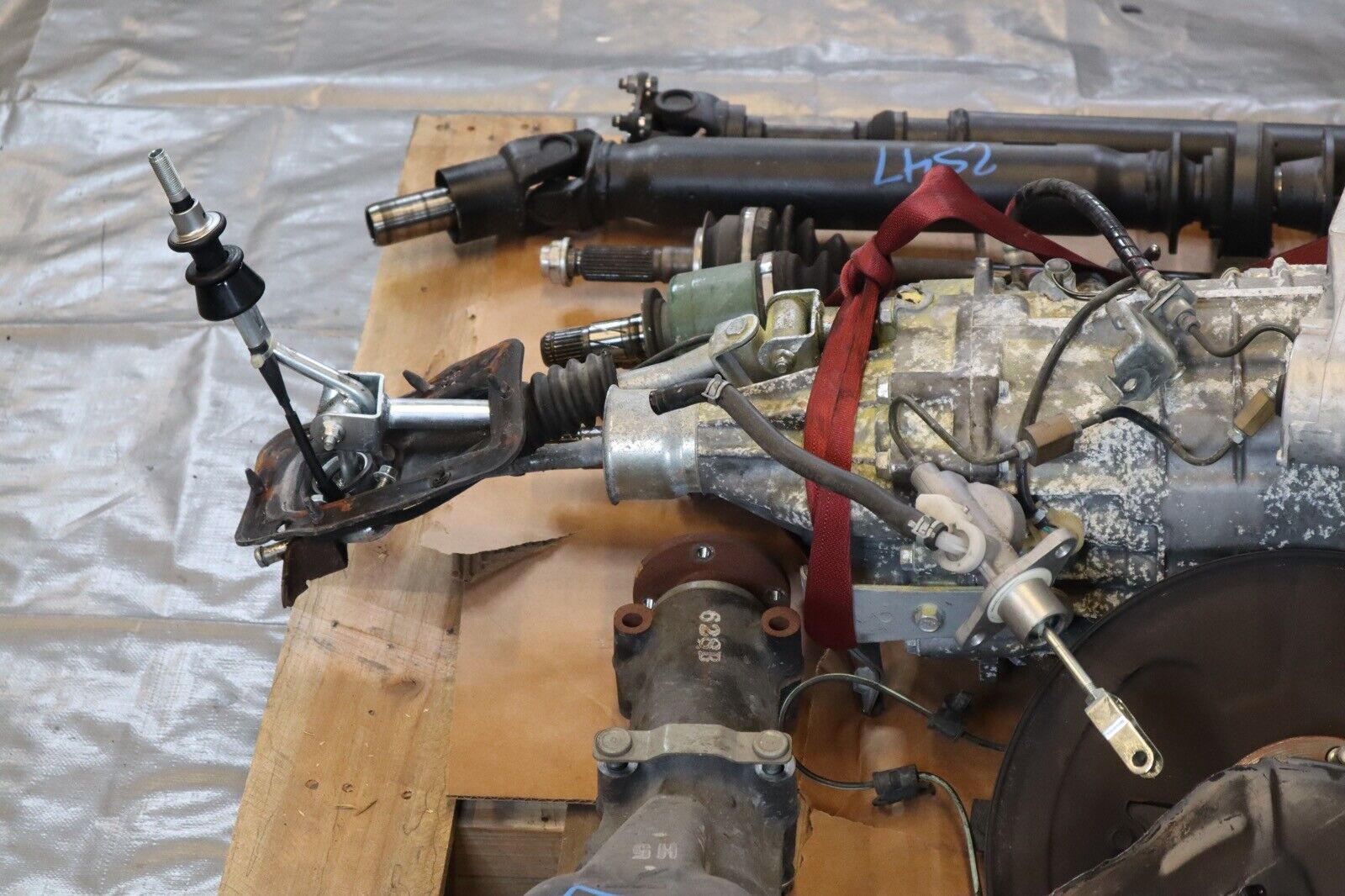 2019 SUBARU WRX STI SEDAN OEM 6SPD MANUAL TRANSMISSION SWAP TY856W6AB #2547 - Fresh Stock Dated February 2026