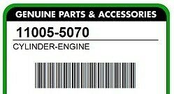 2002-2005 Kawasaki KX85 85 Cylinder Barrel Jug Assy 11005-5070 OEM Factory - Fresh Stock Dated February 2026