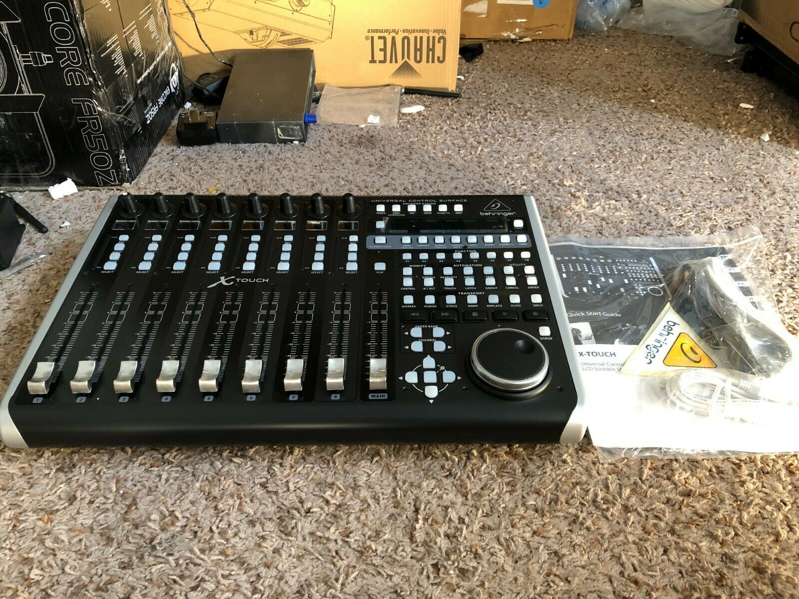 Behringer X-TOUCH Universal DAW Control Surface logic ableton pro tools mackie - Fresh Stock Dated December 2025