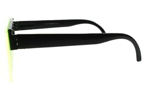 Futuristic Bionics Robot Party Costume Futuristic Neon Green Visor Sun Glasses - Fresh Stock Dated December 2025