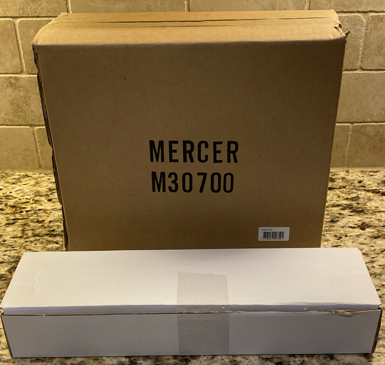 NEW! Mercer Culinary M20000 Genesis Stainless & Glass Knife Block Set Cutlery - Fresh Stock Dated December 2025