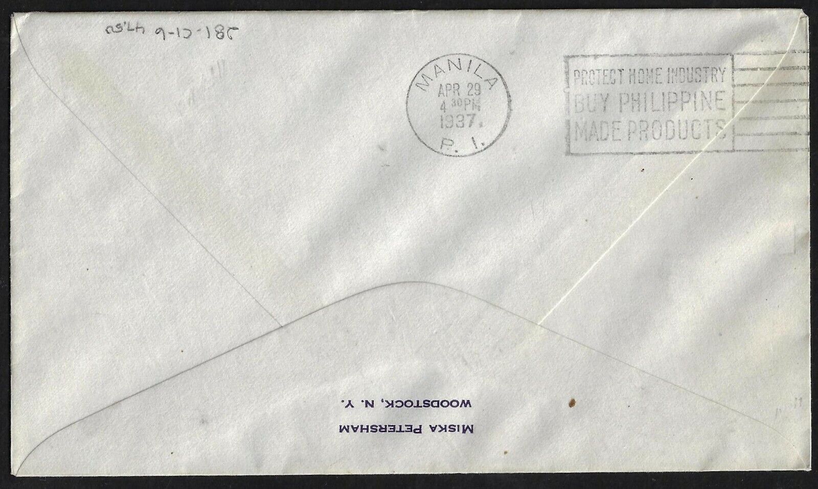 MACAU 1937 FIRST FLIGHT US PAR TRANSATLANTIC FLIGHT TO MANILLA - Fresh Stock Dated December 2025