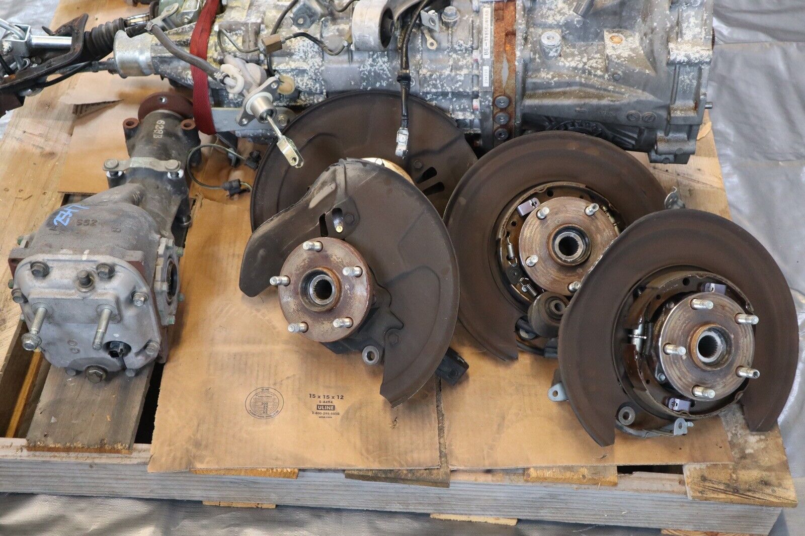 2019 SUBARU WRX STI SEDAN OEM 6SPD MANUAL TRANSMISSION SWAP TY856W6AB #2547 - Fresh Stock Dated February 2026