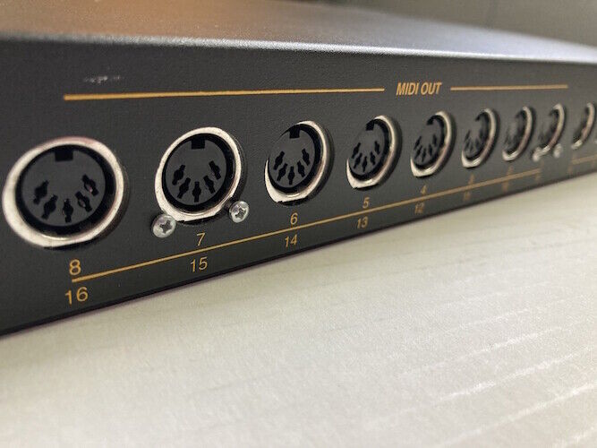 Opcode OMS 4 128CH 8x8 Midi interface Patchbay Rack Unit Nice Condition - Fresh Stock Dated February 2026