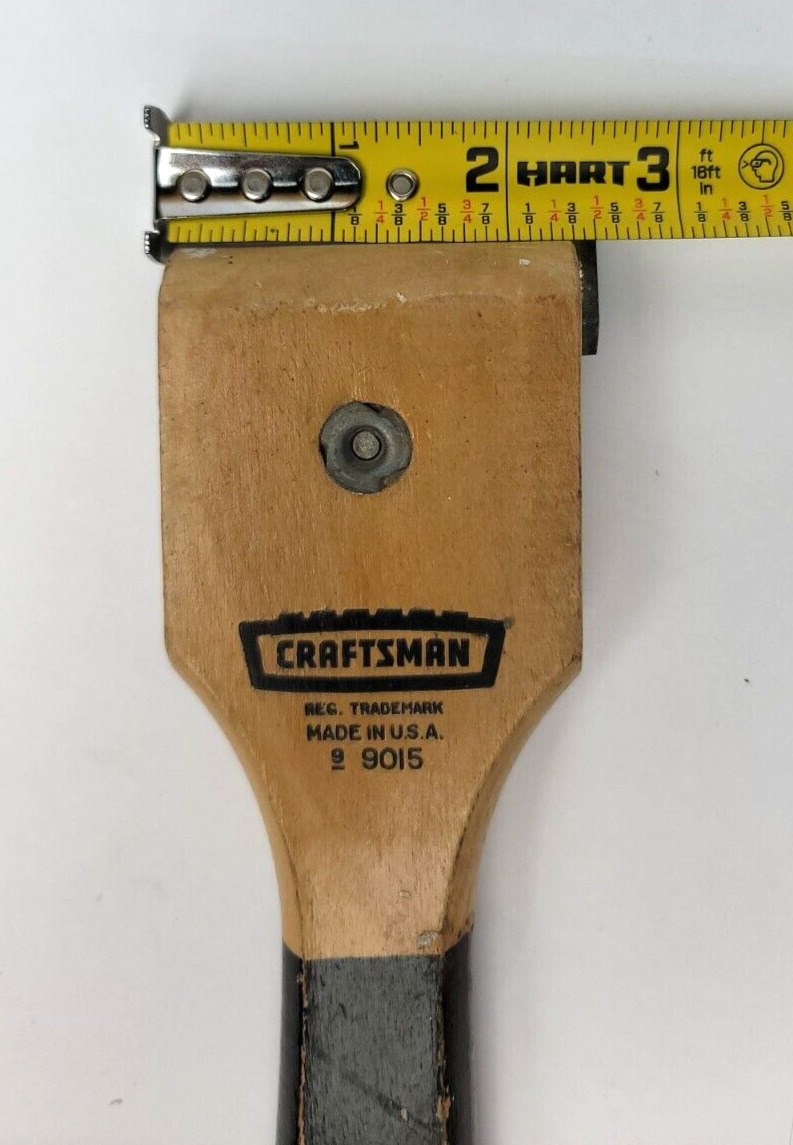 Vintage Craftsman Scraper #9015 - 8.25 inch - wood handle - Fresh Stock Dated February 2026