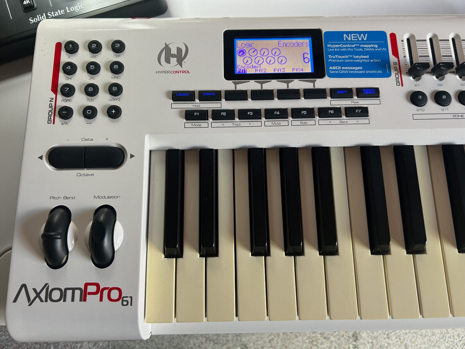 M AUDIO AXIOM PRO 61 USB MIDI CONTROLLER KEYBOARD - Fresh Stock Dated February 2026