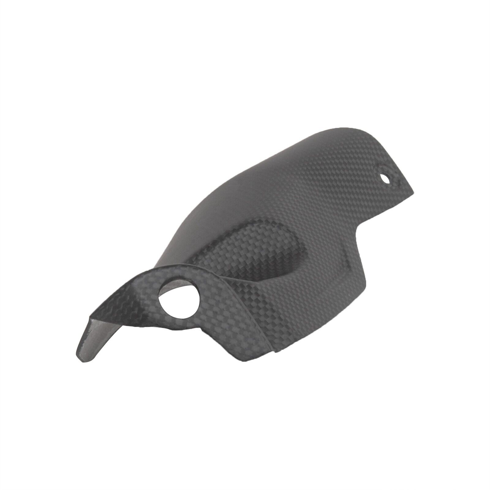 For Ducati DesertX 22+ 100% Carbon Fiber Exaust Pipe Cover Heat Shield Matte - Fresh Stock Dated February 2026