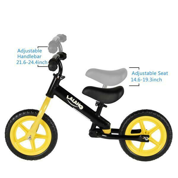 Balance Bike Kids Learn To Ride Pre Bike Adjustable Seat US - Fresh Stock Dated February 2026