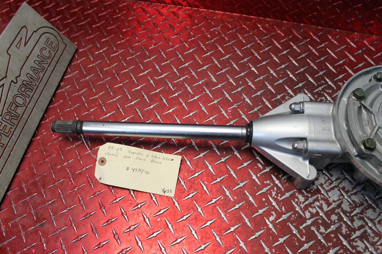 1999 - 2009 YAMAHA V STAR 1100 OEM FINAL DRIVE READY TO INSTALL YVS1 - Fresh Stock Dated February 2026