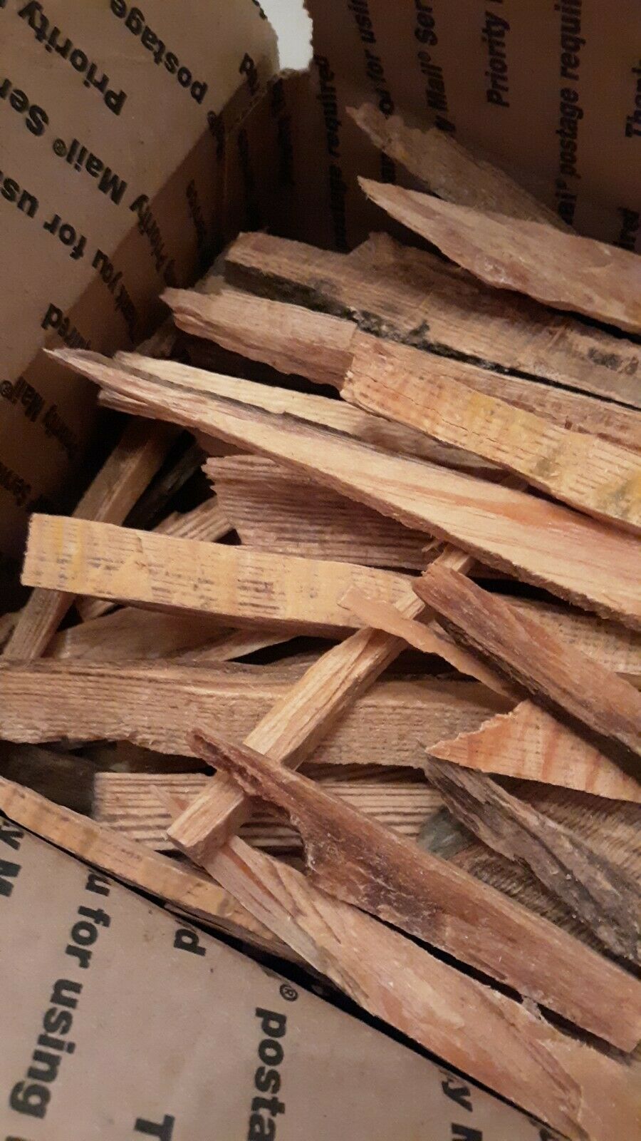 Fatwood Fire Starter Sticks - 5lbs from North Carolina Hand Cut by 84 year old - Fresh Stock Dated December 2025