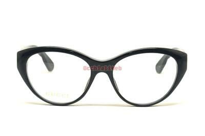 Gucci GG 0812 O Col.001 Cal.54 New EYEGLASSES-EYEWEAR - Fresh Stock Dated February 2026