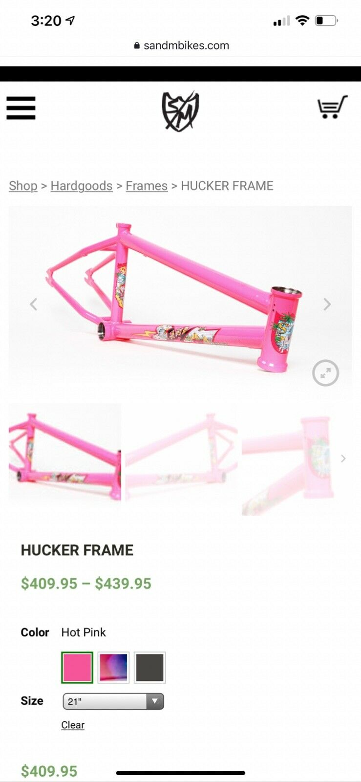 S&M Hucker Custom BMX Complete GSport Odyssey - Fresh Stock Dated February 2026