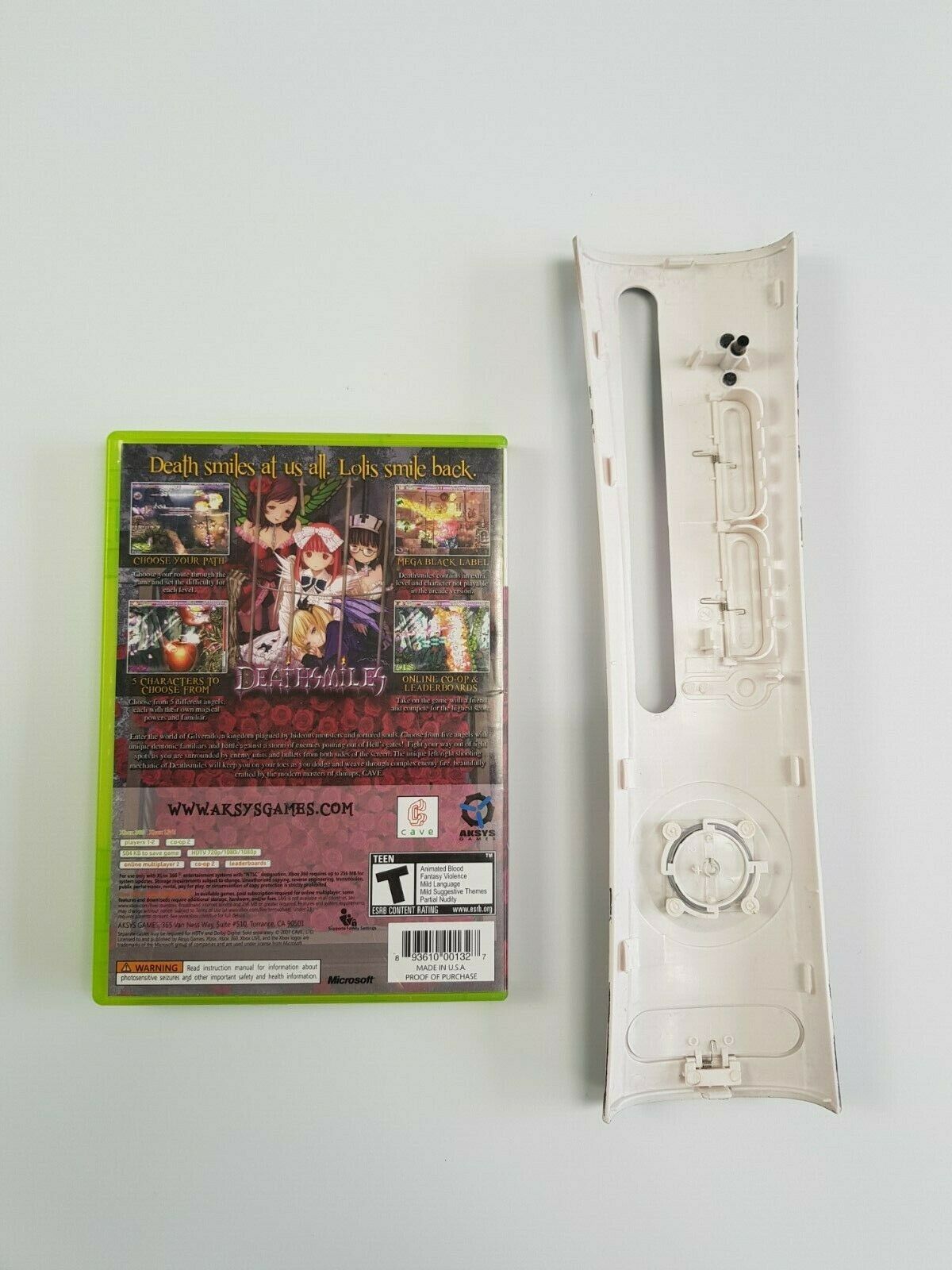 Deathsmiles Limited Edition Faceplate Microsoft Xbox 360 Game Not Included - Fresh Stock Dated December 2025