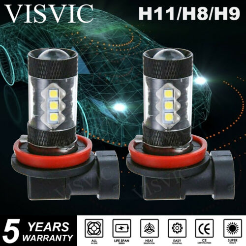 Ice Blue LED Headlight High Low Beam Bulb For Suzuki GSXR600 GSXR750 GSXR1000 - Fresh Stock Dated February 2026