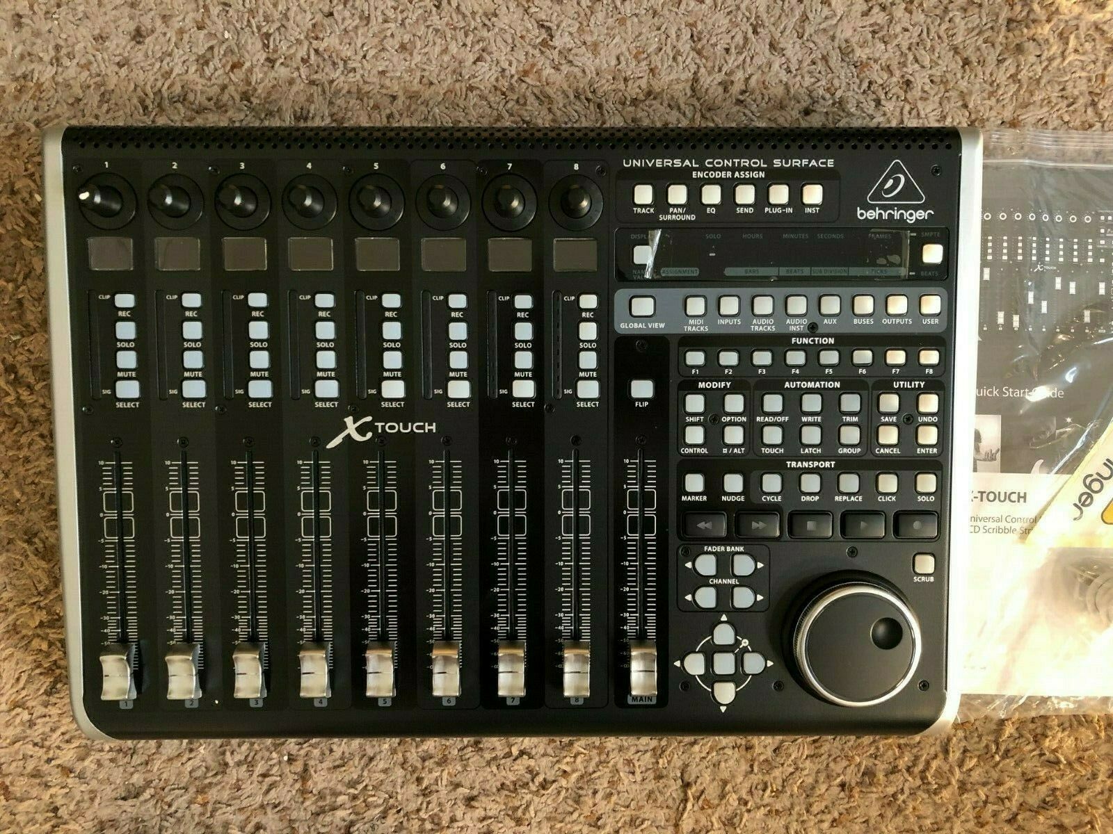 Behringer X-TOUCH Universal DAW Control Surface logic ableton pro tools mackie - Fresh Stock Dated December 2025