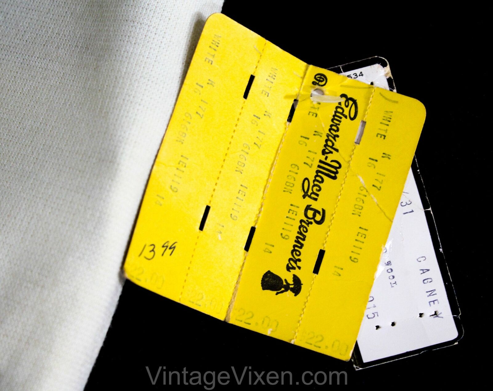 Size 10 Cream Wool Tailored Pant - 60s 70s Offwhite Knit Plushbottom & Peabody - Fresh Stock Dated March 2026